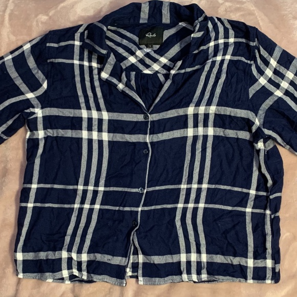 Rails flannel pajama set